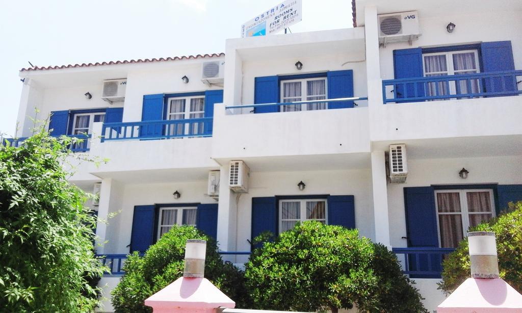 Ostria Eressos Rooms Skala Eresou Exterior photo